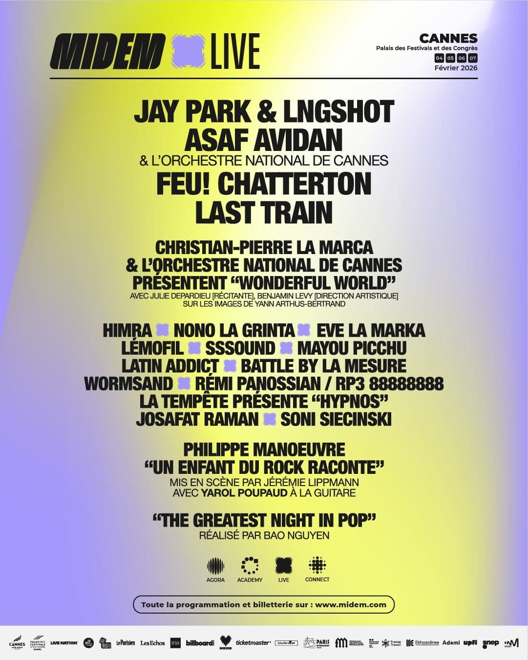 Midem-2026-Live-compr Midem 2026 - Affiche du programme du Live